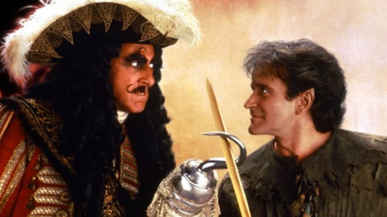 Dustin Hoffman et Robin Williams dans "Hook" (1992)