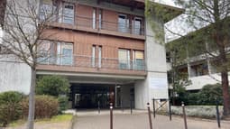 L'hôpital de Digne-les-Bains (Alpes-de-Haute-Provence), en janvier 2025.
