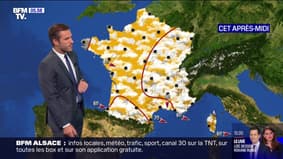 De nouveaux orages attendus à l'Est et près des Pyrénées ce jeudi