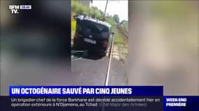 Cinq jeunes sauvent un octogénaire coincé dans sa voiture sur un passage à niveau