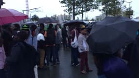 La préfecture de police procède à une évacuation de campements Porte de la Chapelle.