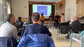 Présentation du dispositif d'assistance aux projets de vie de personnes en situation de handicap à la fondation Edith Seltzer à Briançon mercredi 12 mars
