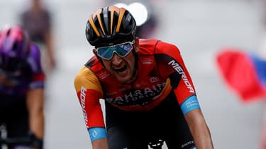 Le coureur néerlandais Wout Poels lors de la Vuelta en septembre 223
