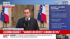 "1.400 créations de postes de policiers" seraient retardées si le budget n'était pas voté, détaille Sébastien Lecornu
