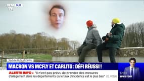 Macron VS McFly et Carlito : défi réussi ! - 24/02