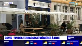 Covid-19: fin des terrasses éphémères à Lille le 30 septembre