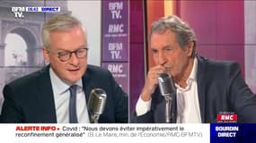 Bruno Le Maire face à Jean-Jacques Bourdin en direct  - 16/10