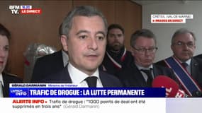 Trafic de drogue: "1000 points de deals ont été supprimés en trois ans", annonce Gérald Darmanin