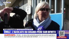 Enquête sur la mort d'Émile: "Être placé en garde à vue, ça ne veut rien dire", déclare Isabelle Colombani, avocate du grand-père du petit garçon