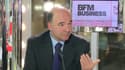 Pierre Moscovici s'est défendu contre les attaques dont il fait l'objet à propos de la réforme bancaire, ce jeudi 20 décembre sur BFM Business.