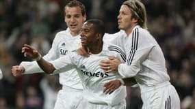 Roberto Soldado, Robinho et David Beckham