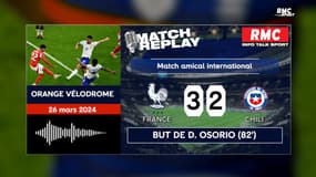 France 3-2 Chili : Le goal replay d'une victoire sans convaincre à Marseille avec les comms RMC