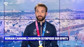 JO Tokyo : Romain Cannone, champion olympique sur BFMTV - 01/08