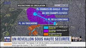 Policiers, militaires, pompiers… Un important dispositif déployé pour assurer la sécurité à Paris et dans son agglomération pour cette soirée du nouvel an