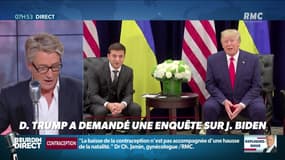 Nicolas Poincaré : Donald Trump a demandé une enquête sur Joe Biden - 26/09
