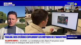 Toulon: des lycéens explorent les métiers de l'industrie