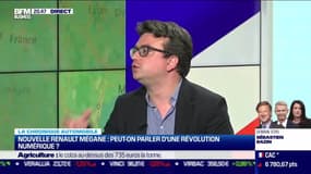 Julien Bonnet (BFM Business) : Nouvelle Renault Mégane, peut-on parler d'une révolution numérique ? - 23/02