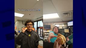 La tendance "no door, no problem" incite les internautes à entrer par effraction dans des fast-foods.