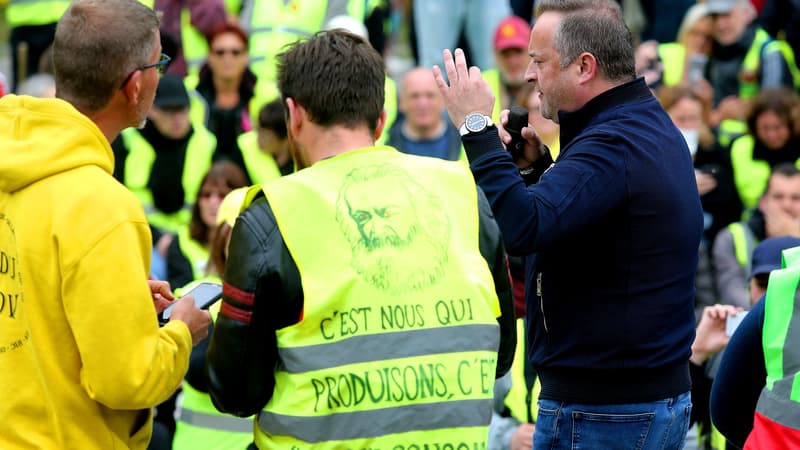 Des gilets jaunes à amiens le 25 mais 2019