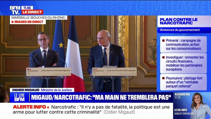 Narcotrafic: Didier Migaud veut 