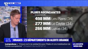 Orages : 23 départements en alerte orange - 17/09