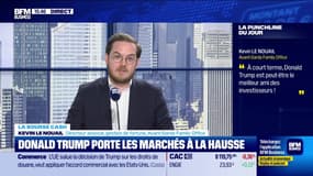 La bourse cash : "A court terme, Donald Trump est peut-être le meilleur ami des investisseurs" - 23/01