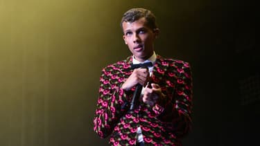 Stromae en concert à Coachella en avril 2015.