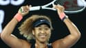 La Japonaise Naomi Osaka, victorieuse de l'Open d'Australie contre l'Américaine Jennifer Brady, le 20 février 2020 à Melbourne