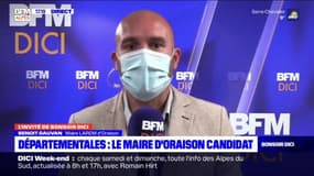 Alpes-de-Haute-Provence: Benoit Gauvan, maire LaREM d'Oraison est candidat aux départementales