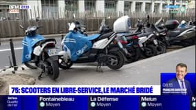 Paris: scooters en libre-service, le marché bridé
