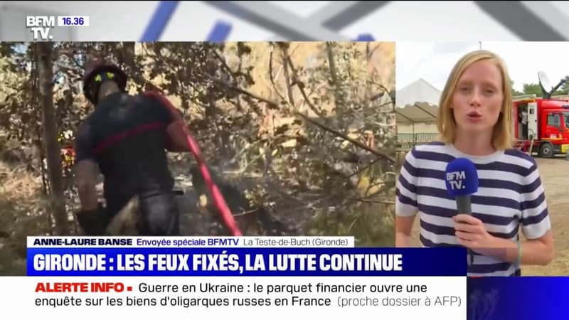 Incendies en Gironde: si les feux 