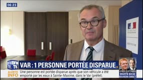 Intempéries dans le Var: le préfet assure qu'"il y aura un bilan humain défavorable"