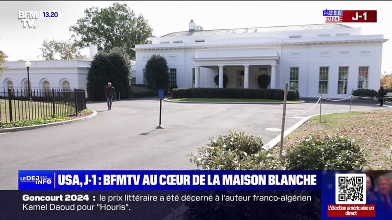 Élections américaine: BFMTV s'est rendu au coeur de la Maison Blanche