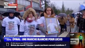 La marche blanche pour Lucas s'élance à Épinal