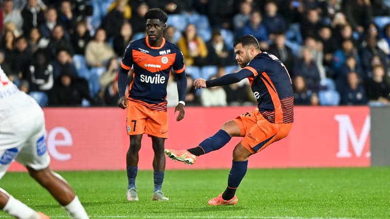 Alerte bijou en Ligue 2: le magnifique coup franc de Téji Savanier avec Montpellier