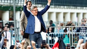 Jean-Luc Mélenchon, chef de file de La France insoumise, le 7 juillet 2024 à Paris.