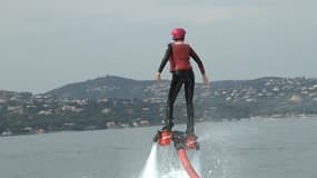 Une séance de Flyboard à Nice