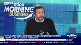 Yann Le Floc'h (Stairwage) : L'application mobile Stairwage permet au salarié de demander en deux clics un acompte sur salaire - 17/05