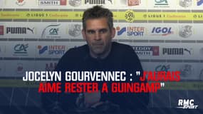 Ligue 1 - Jocelyn Gourvennec "aurait aimé continuer à Guingamp"