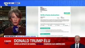 "Repérer une situation de souffrance": la ministre de l'Éducation nationale évoque le questionnaire mis en place contre le harcèlement