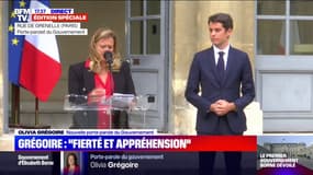 Olivia Grégoire à Gabriel Attal : "Tu as su donner du souffle, de la chair et de la vie à ce poste extrêmement difficile"