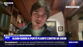 Alain-Fabien Delon: "J'ai bien déposé plainte contre ma sœur pour abus de faiblesse et un nombre incalculable d'autres choses"