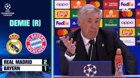 Real Madrid 2-1 Bayern Munich : Pour Ancelotti, "la dernière action est claire"