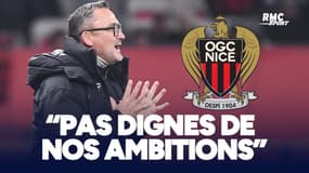 Lille 2-1 Nice : Haise déçu par "le manque de régularité" des Aiglons