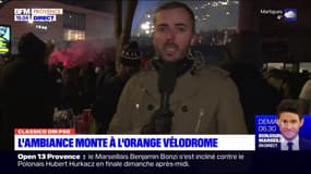 OM-PSG: l'ambiance monte devant l'Orange Vélodrome