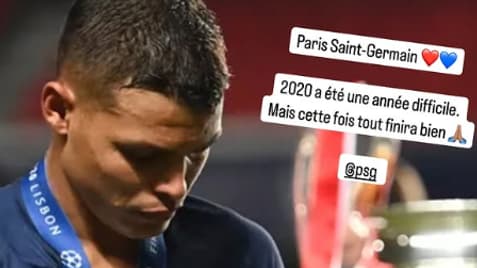 Le message de Thiago Silva pour le PSG sur Instagram après la demi-finale retour de Ligue des champions Le message de Thiago Silva pour le PSG sur Instagram après la demi-finale retour de Ligue des champions