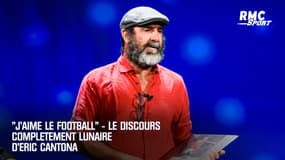 "J'aime le football" - Le discours complètement lunaire d'Eric Cantona au tirage de la Ligue des champions
