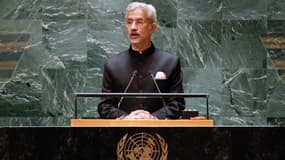 Subrahmanyam Jaishankar à l'ONU, le 26 septembre 2023.