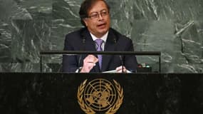 Gustavo Petro, président de la Colombie, au siège des Nations unies en septembre 2022