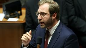 Le ministre de l'Economie Antoine Armand devant l'Assemblée nationale à Paris, le 22 octobre 2024